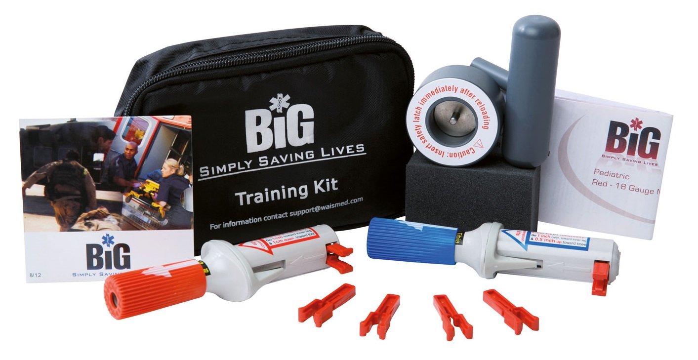 WaisMed B.I.G™ Intraossärnadel Training-Kit Erwachsene und Kind mit konventioneller Spannvorrichtung