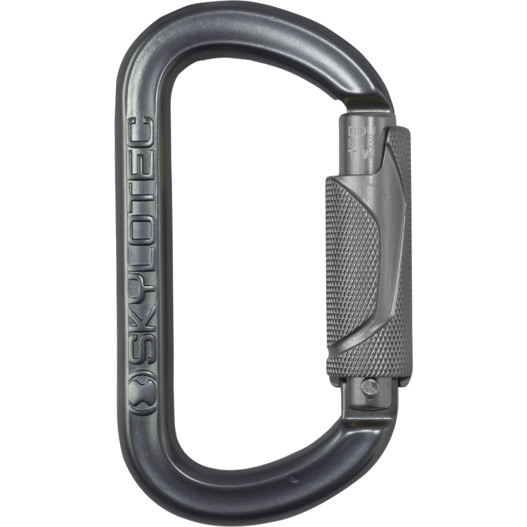 SKYLOTEC tactical DOUBLE-O TWIST Aluminium-Karabiner | Farbe: Black