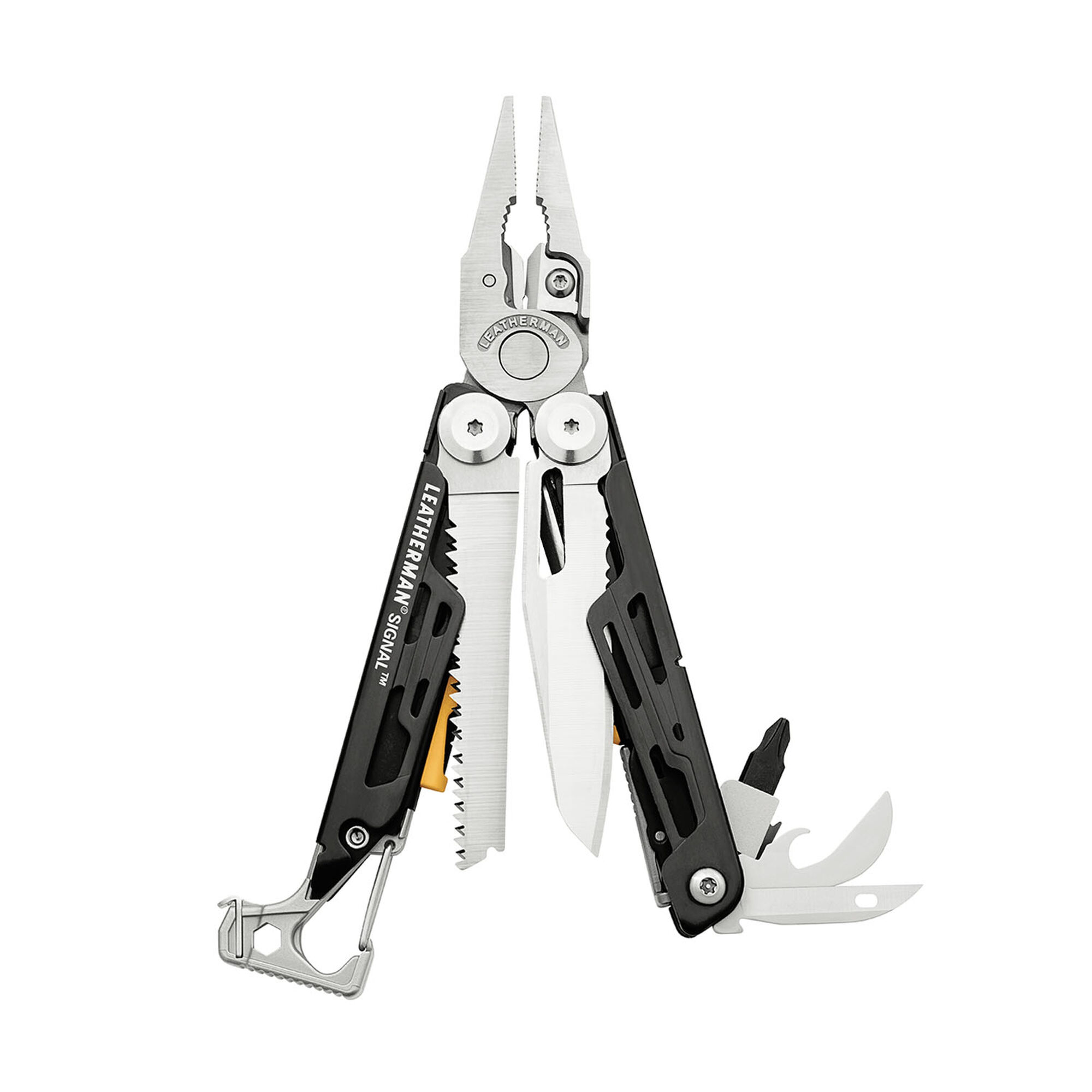 Leatherman® SIGNAL® mit 19 Tools | Multitool Large | Farbe: Silber