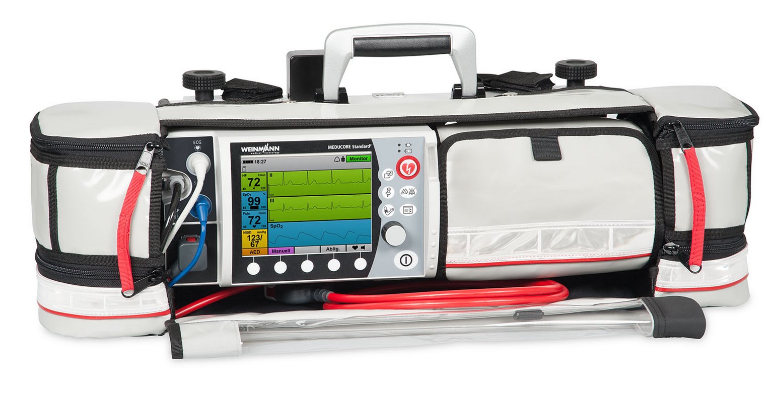 Weinmann Defibrillator MEDUCORE Standard² auf LIFE-BASE 1 NG XL