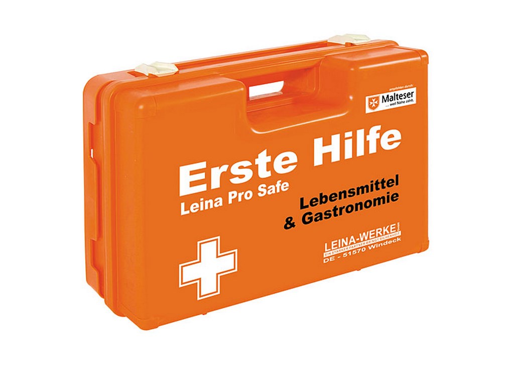 LEINA WERKE Erste Hilfe-Koffer Pro Safe / SAN DIN 13157 | Ausführung: Lebensmittel + Gastronomie