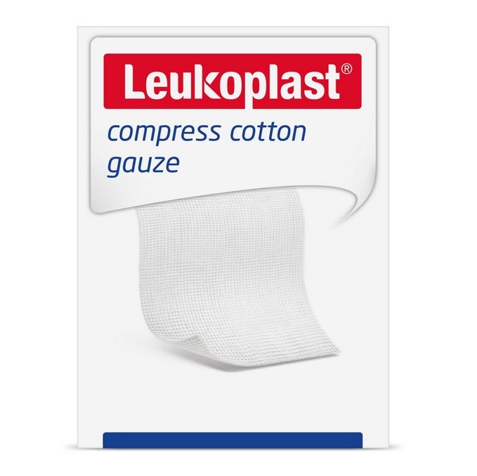 BSN medical® Leukoplast® Kompressen Baumwolle 12-fach unsteril | Packung á 100 Stück