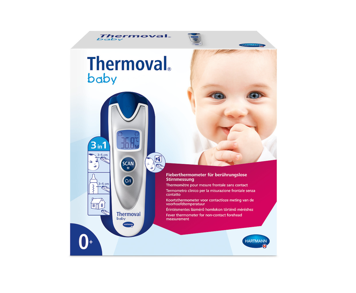 Hartmann Thermoval® baby Infrarot-Fieberthermometer