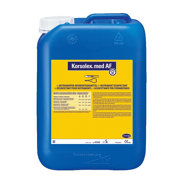 BODE Korsolex® med AF Instrumenten-Desinfektionsmittel | 5 Liter Kanister