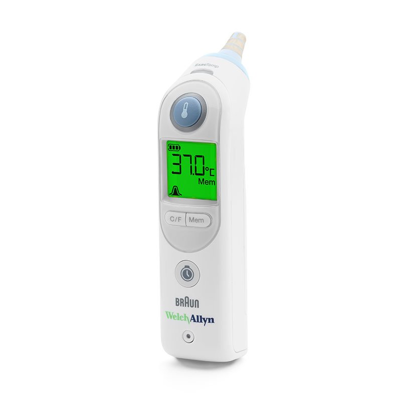 BRAUN ThermoScan® Pro 6000 Infrarot Ohrthermometer mit großer Basiseinheit