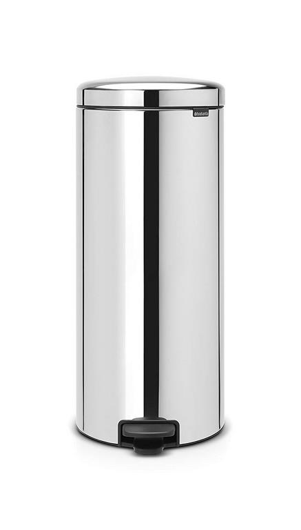 Brabantia Tretabfalleimer NewIcon mit Zinkeinsatz-Eimer 30 Liter