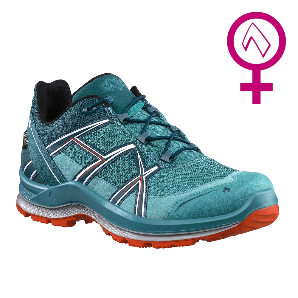 HAIX® Black Eagle® Adventure 2.2 GTX WS LOW Freizeitschuh | Farbe: Teal / Silver