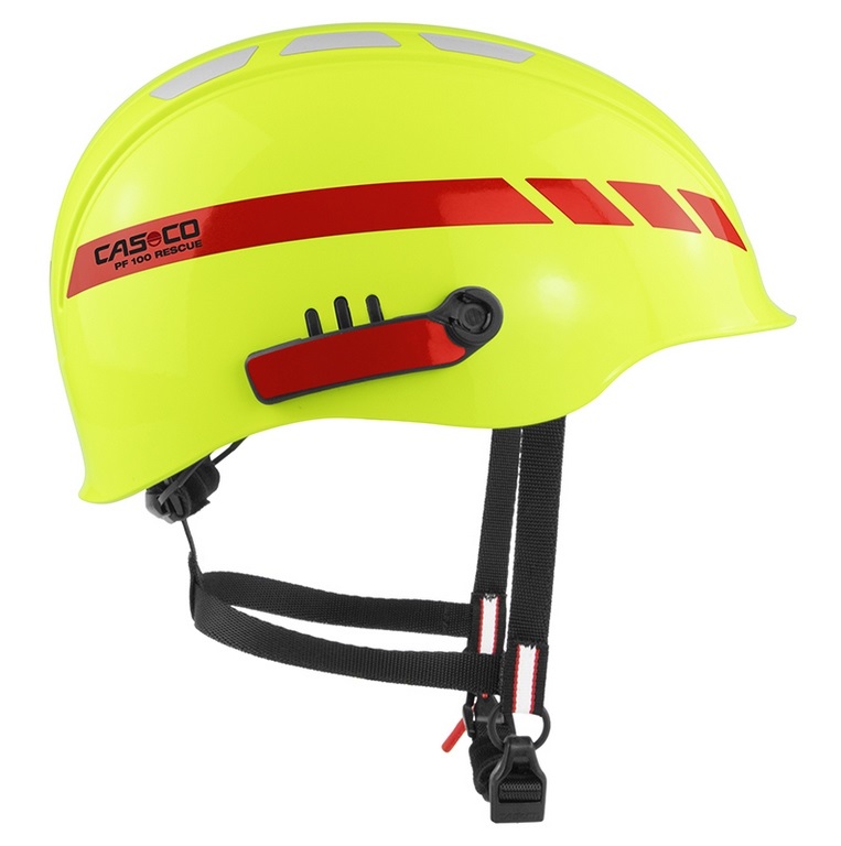 CASCO® PF 100 Rescue TH Helm / Rettungsdiensthelm | Farbe: Tagesleuchtgelb / Rot