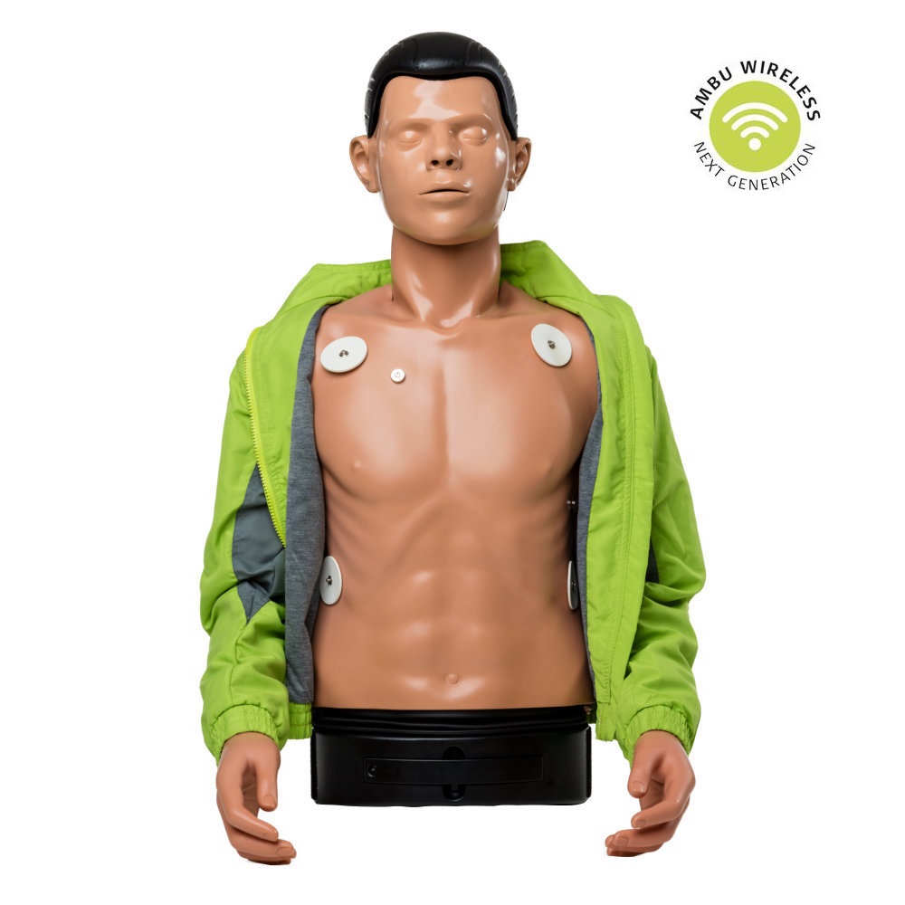 Ambu® Man Defib Wireless | Reanimationspuppe | Torso