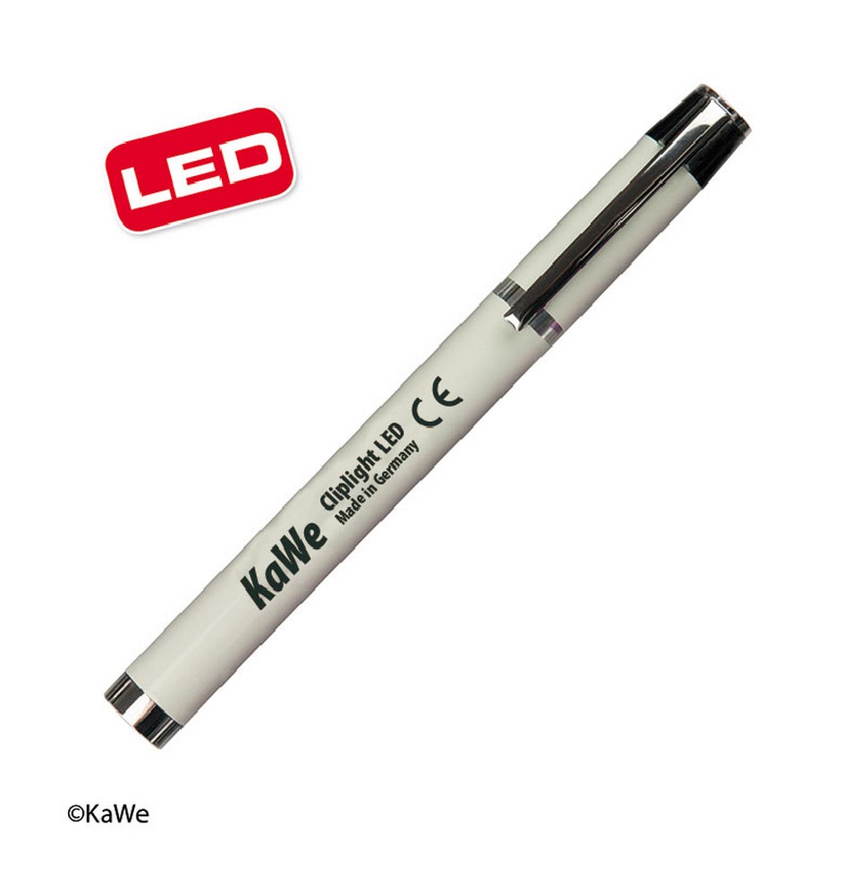 KaWe® Cliplight LED / Diagnostikleuchte mit Clipkontakt | Farbe: Grau