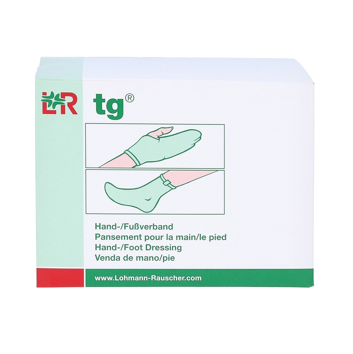 L&R tg® Hand und Fuß Fertigverband | Packung á 10 Stück