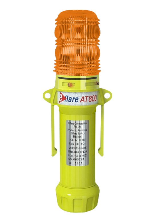 eFlare™ Blitz-Warnleuchte EN800T mit Taschenlampenfunktion | Farbe: Gelb