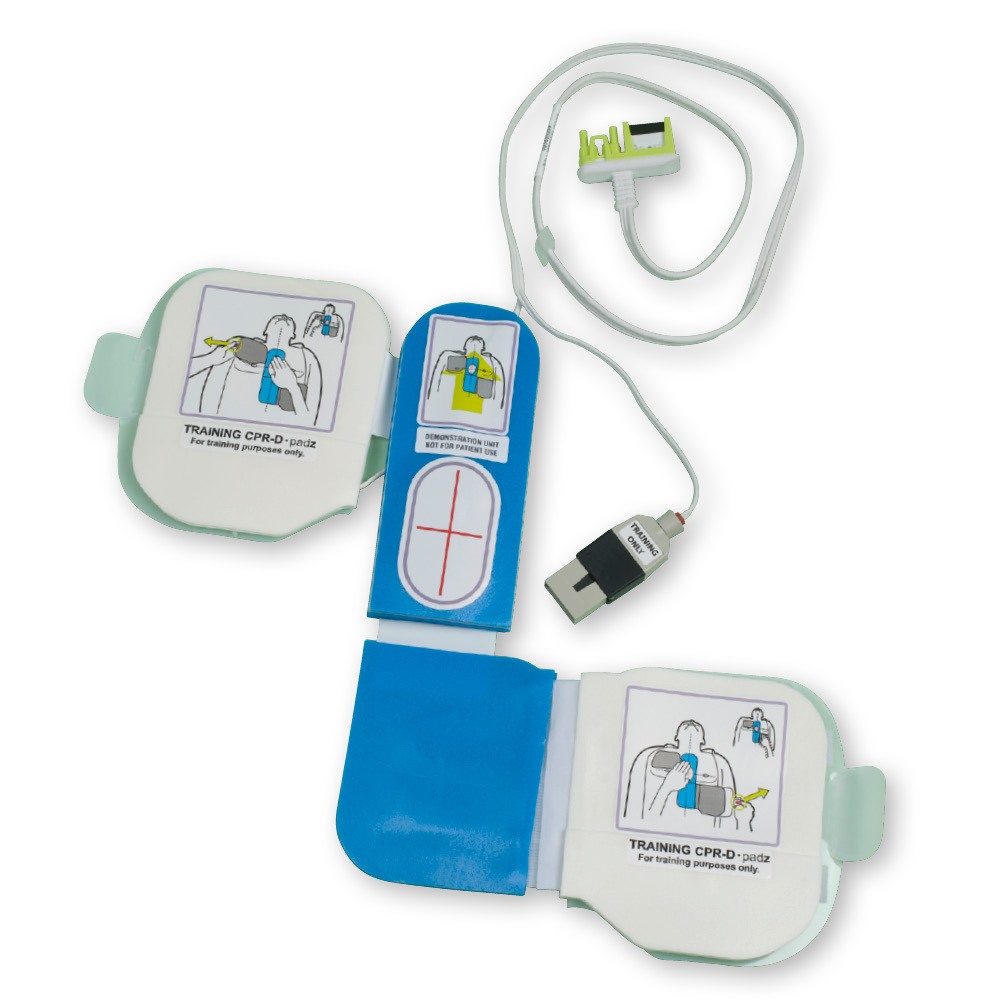 ZOLL® AED Plus® Trainings-Elektrode / Demo-Elektrode mit CPR-D mit Herzdrucksensor