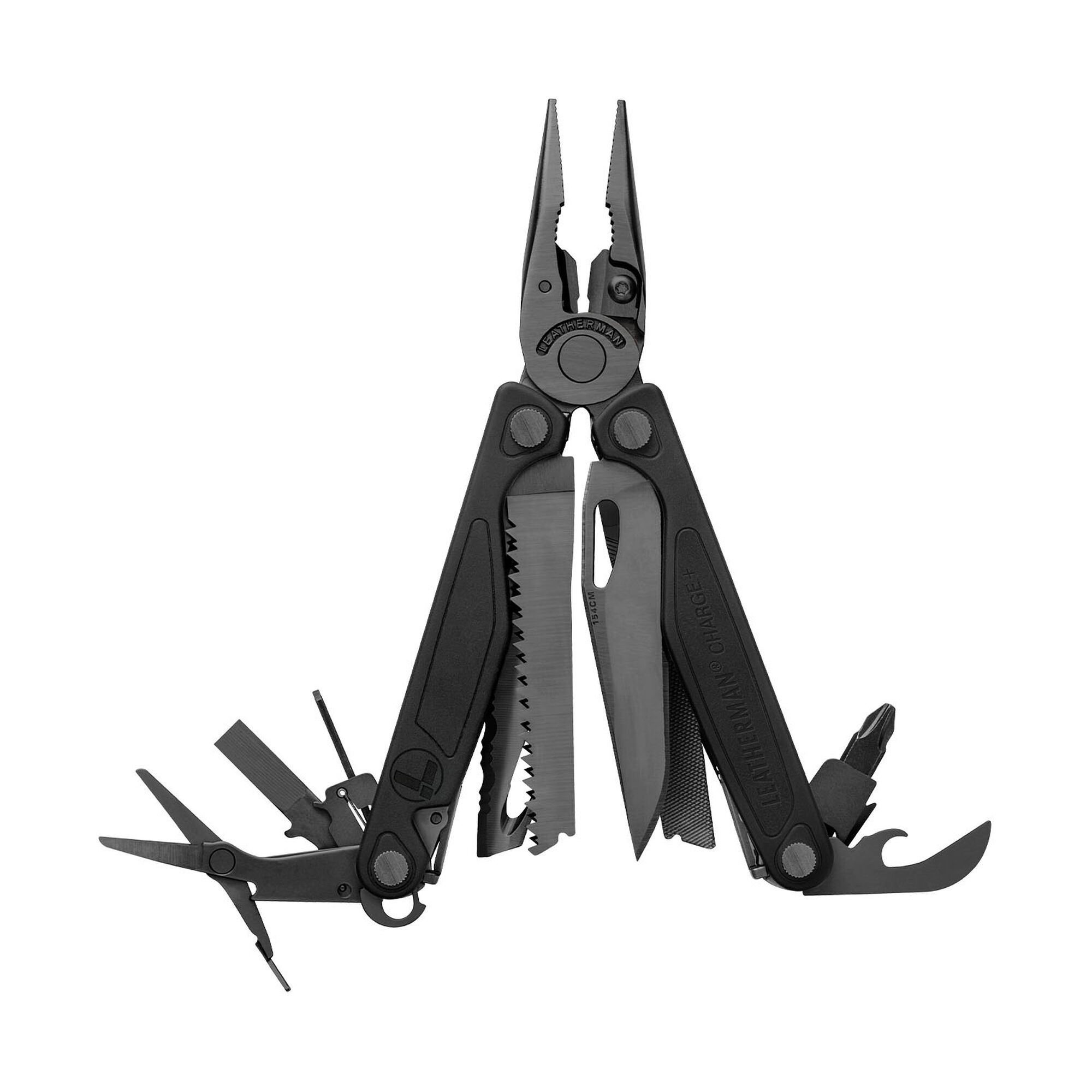 Leatherman® CHARGE®+ mit 19 Tools | Multitool Large | Farbe: Schwarz