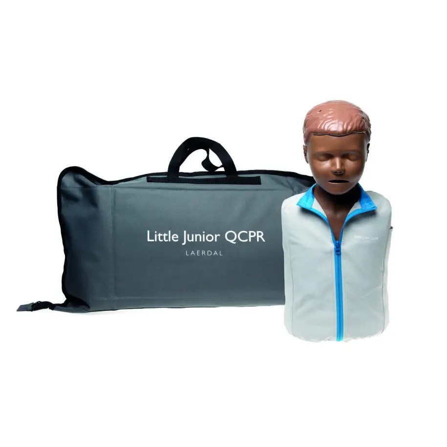 Laerdal® Reanimationspuppe Little Junior™ QCPR | Dunkelhäutig