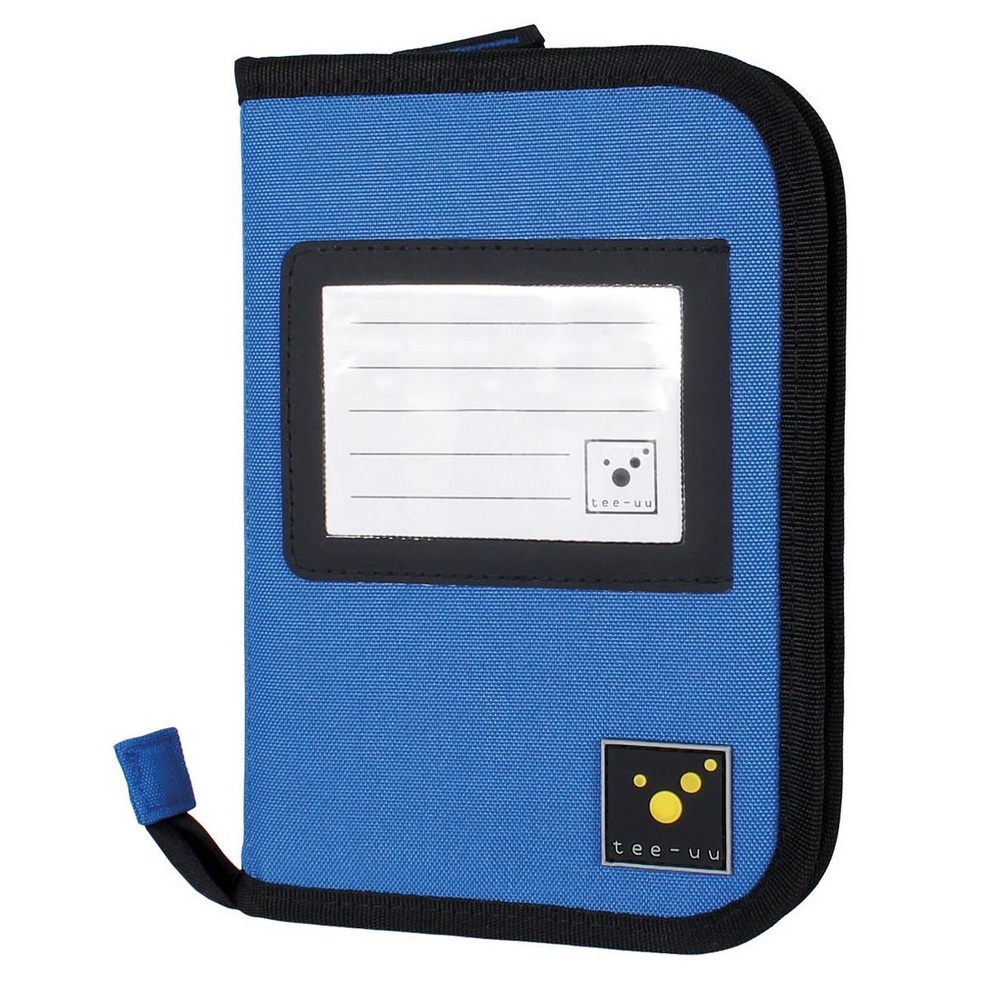 tee-uu® DRIVE Fahrtenbuch-Organizer DIN A6 | Farbe: Blau