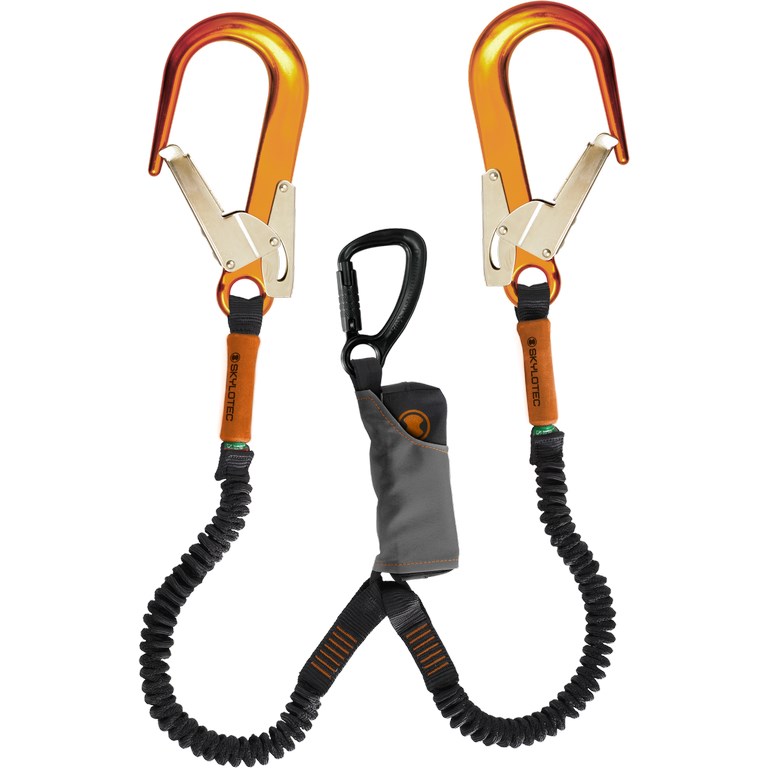 SKYLOTEC Verbindungsmittel SKYSAFE PRO FLEX Y | Karabiner: STAK TRI