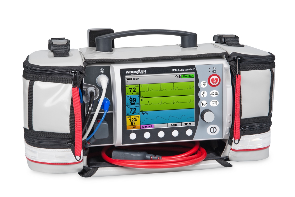 Weinmann Defibrillator MEDUCORE Standard² auf LIFE-BASE 1 NG XS