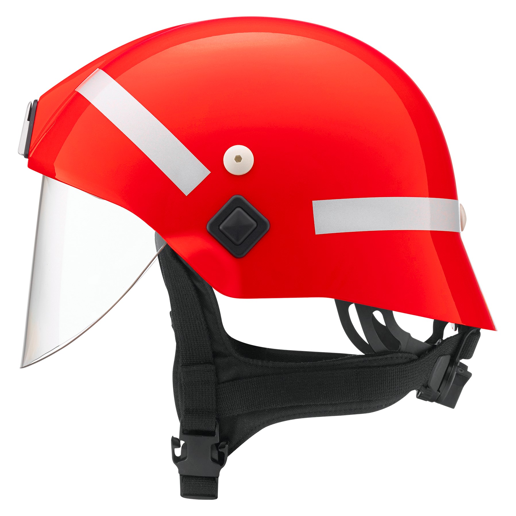 Schuberth F220 Feuerwehrhelm mit Drehverschluss | Farbe: Tagesleuchtorange (RAL 2005)