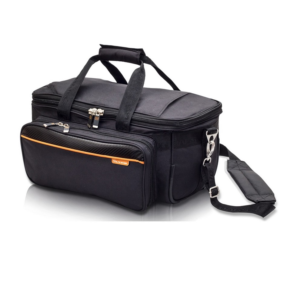 ELITE BAGS® GP´S Arzttasche mit Rucksacktragesystem | Farbe: Schwarz