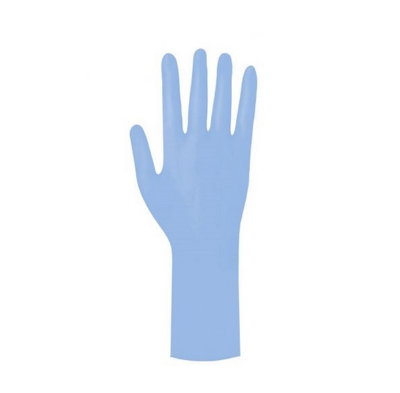 Meditrade Nitril® 3000 X-Long Blue Handschuhe | puderfrei | Packung á 100 Stück