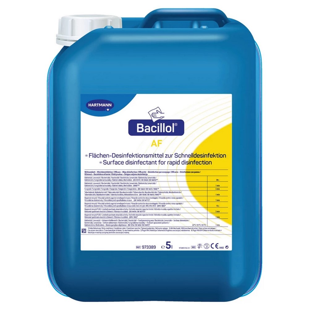 Hartmann Bacillol® AF Schnell-Desinfektionsmittel | 5 Liter Kanister