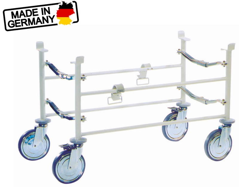 ultraMEDIC® ultraROLLER II Fahrgestell DIN 13034 für Krankentragen | klappbar