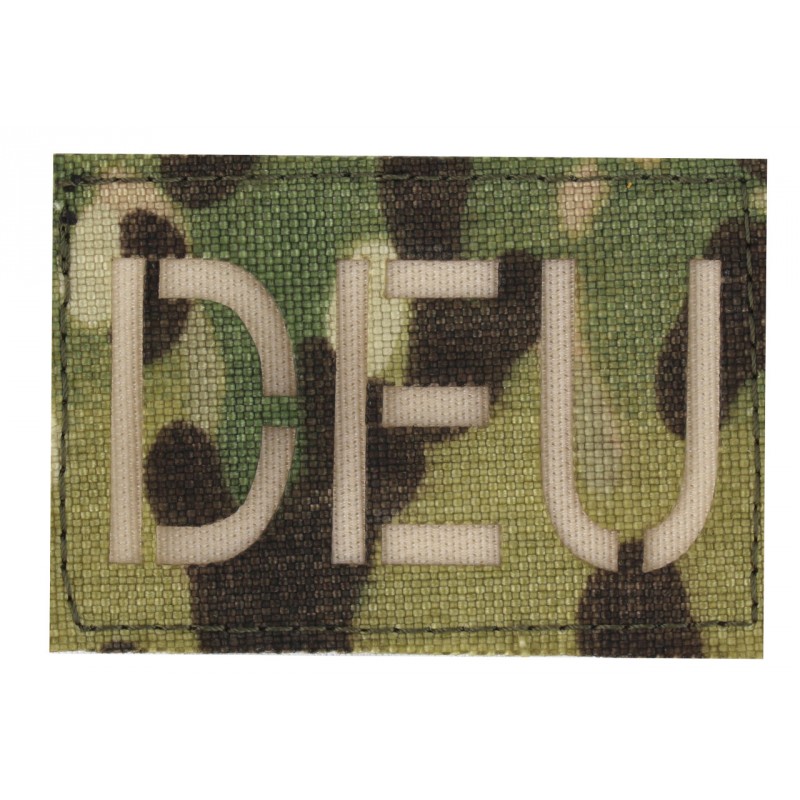 ZentauroN® Cordura Patch | Länderkennzeichnung: DEU | Groß | Farbe: Multicam