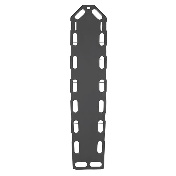 Iron Duck® tactical Spineboard mit Pins | Farbe: Schwarz (tactical black)