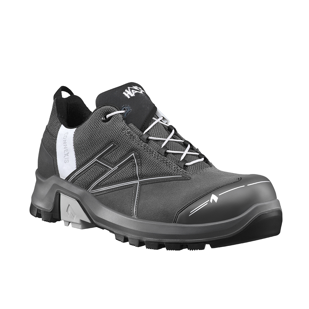 HAIX® CONNEXIS® Safety+ GTX LOW Arbeitsschuh | Farbe: Grey / Silver