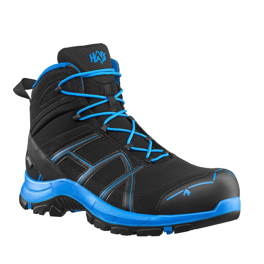 HAIX® Black Eagle® Safety 40.1 MID Arbeitsschuh | Farbe: Black / Blue