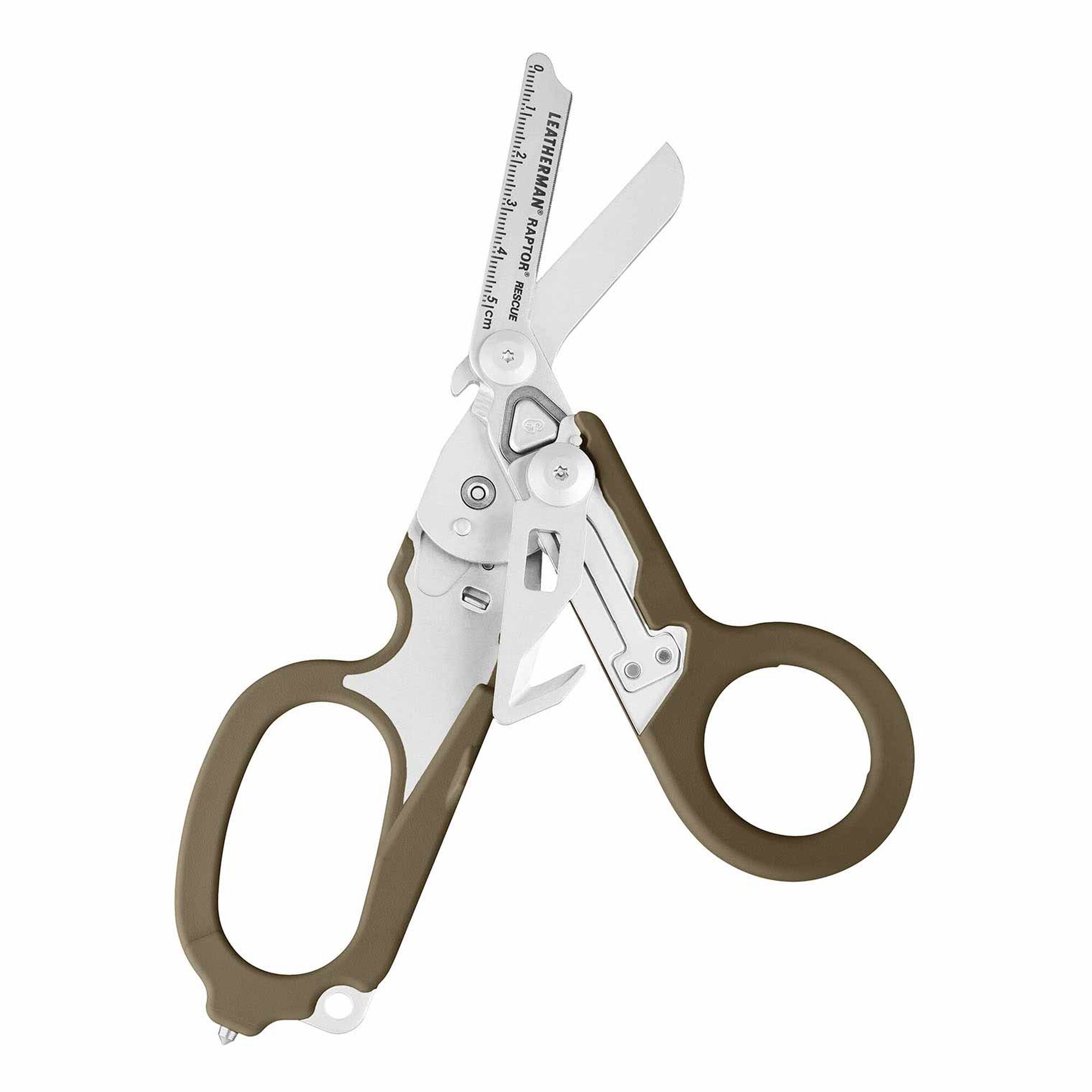 Leatherman® RAPTOR® Rescue Medizinische Schere mit Multi Tool | Farbe: Tan