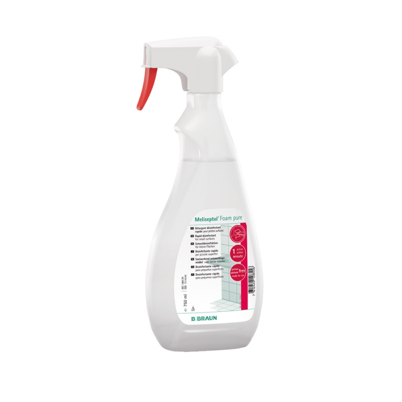 B. Braun Meliseptol® Foam pure Desinfektionsschaum | 750 ml Flasche