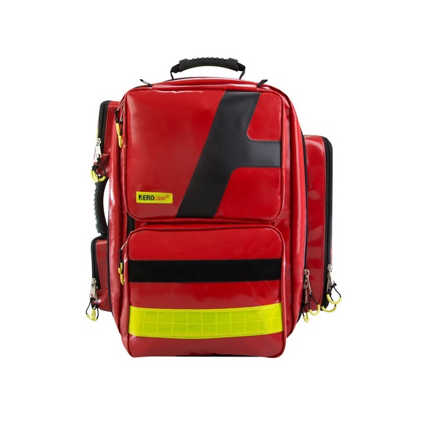 MEIERmed® AEROcase® Notfallrucksack EPLC | AEROtex®-Plan | Farbe: Rot