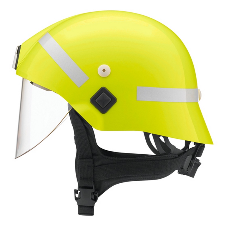 Schuberth F220 Feuerwehrhelm mit Drehverschluss | Farbe: Leuchtgelb