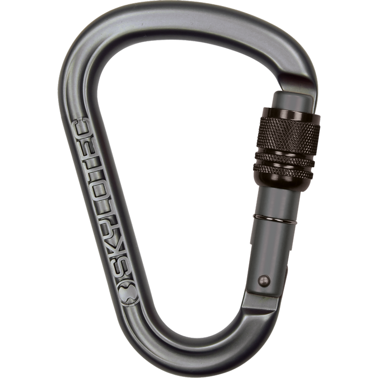 SKYLOTEC tactical passO-SC Aluminium-Karabiner | Farbe: Black